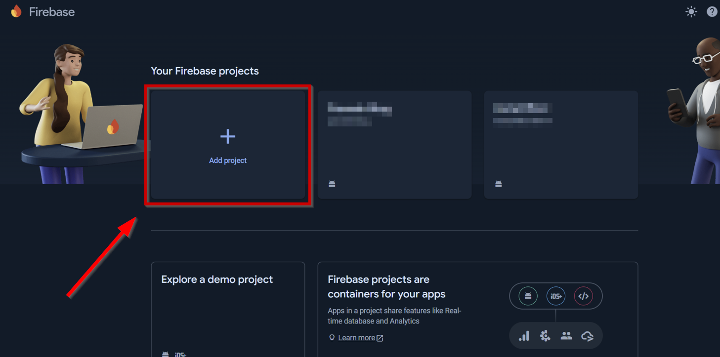 Firebase Console Login